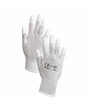 GUANTES NYLON PALMA POLIURETANO BLANCO